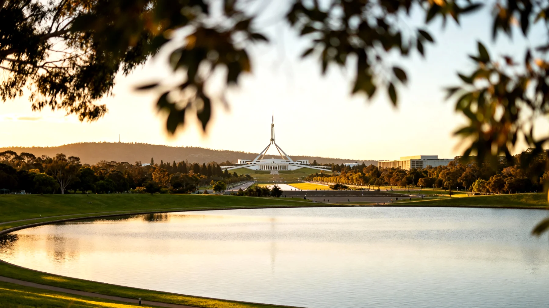 Lake Burley Griffin, Canberra"