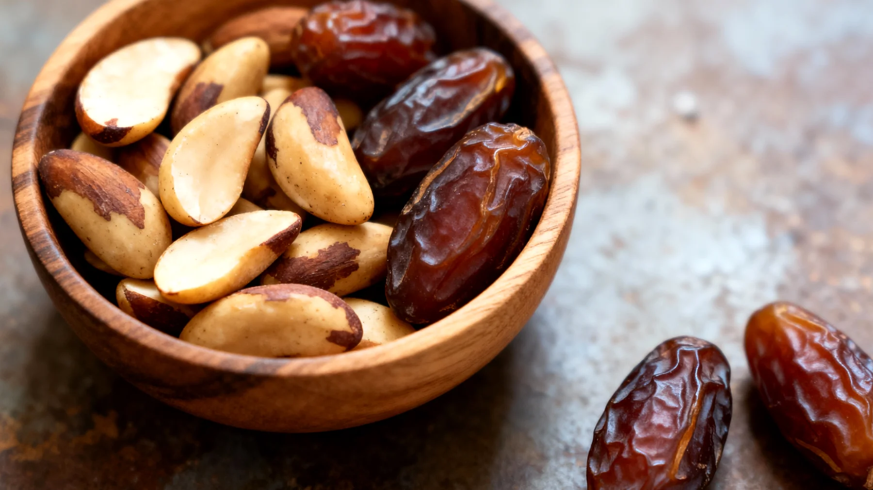 Noci del Brasile con datteri Medjool"
