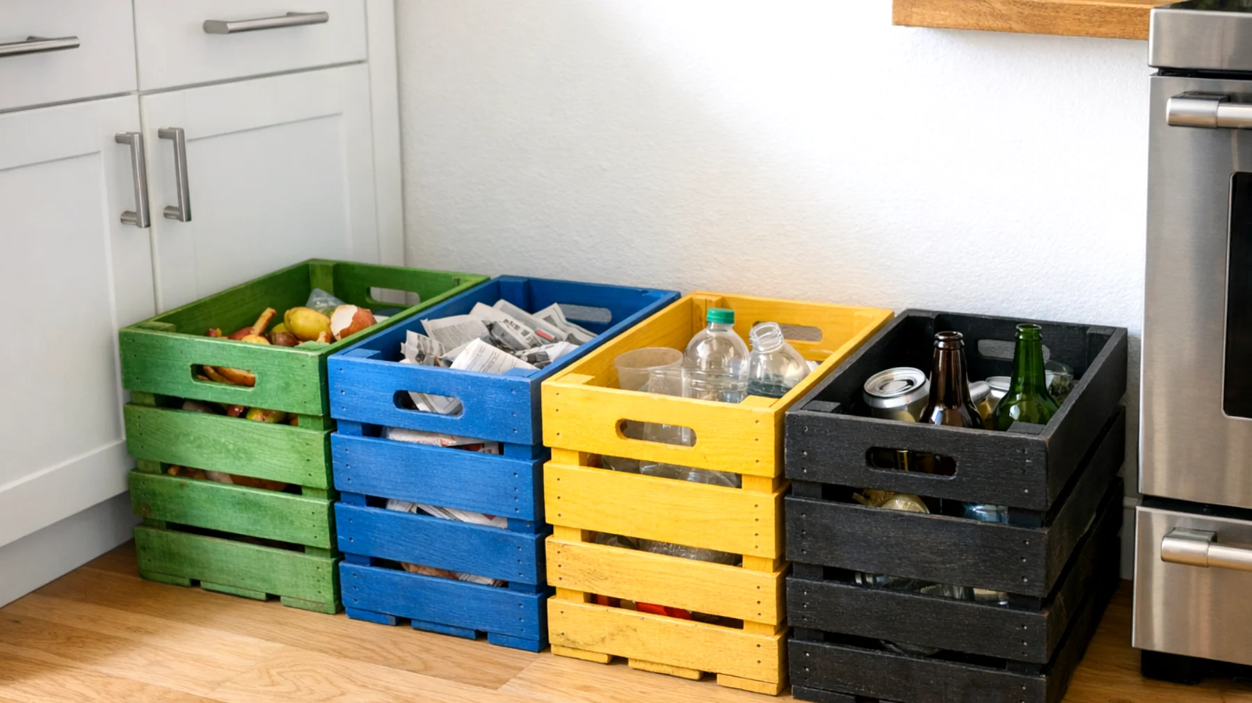 Contenitori per raccolta differenziata"