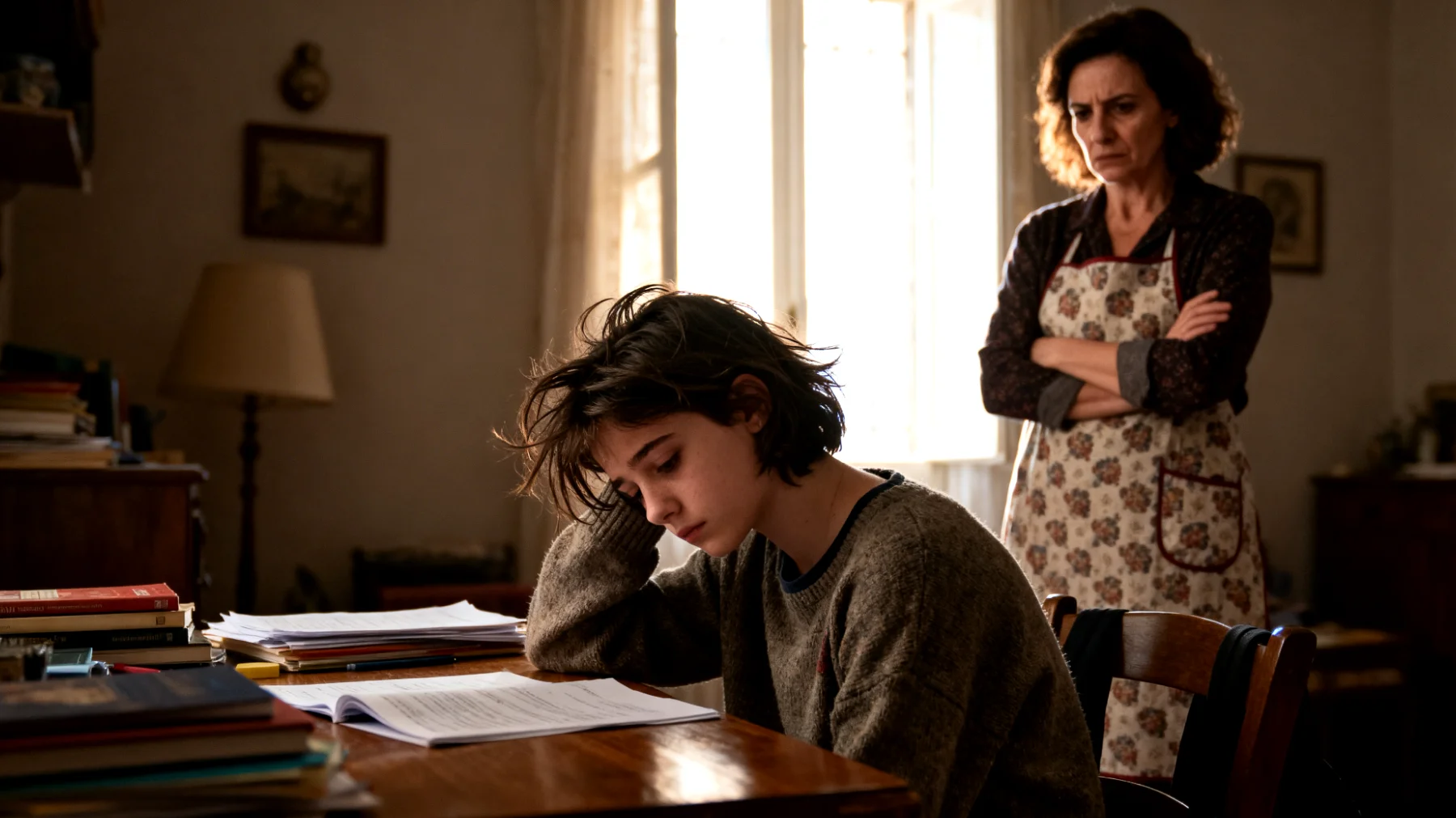 Una mamma sente di esercitare pressioni eccessive sulla figlia adolescente riguardo ai risultati scolastici e alle attività extrascolastiche, convinta di farlo per il suo bene, ma si accorge che la ragazza appare sempre più stressata, demotivata e chiusa. La mamma fatica a distinguere tra incoraggiamento sano e aspettative soffocanti, e non sa come allentare la pressione senza rinunciare alle sue preoccupazioni per il futuro della figlia."