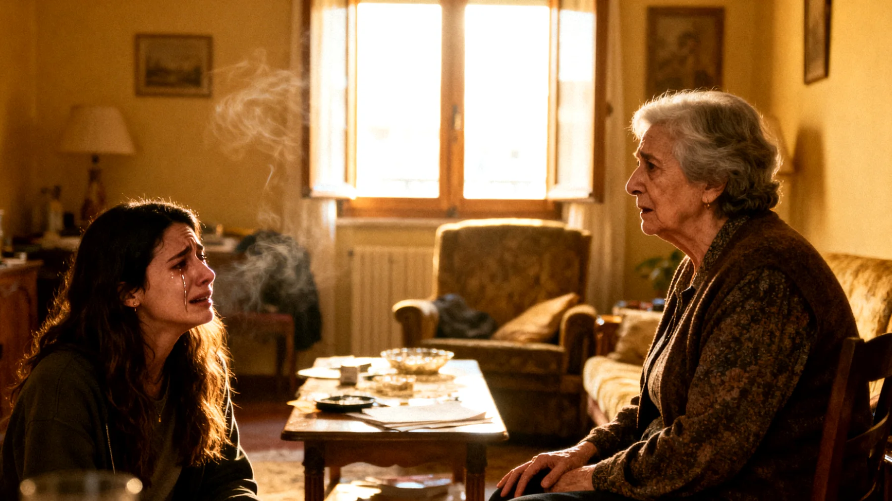 La nonna fatica a gestire le forti reazioni emotive della nipote giovane adulta — crisi di pianto improvvise, scoppi di rabbia o stati d'ansia intensa — senza sapere come rispondere in modo utile, rischiando di minimizzare, di reagire con preoccupazione eccessiva o di sentirsi impotente di fronte a emozioni che non riesce a comprendere fino in fondo."