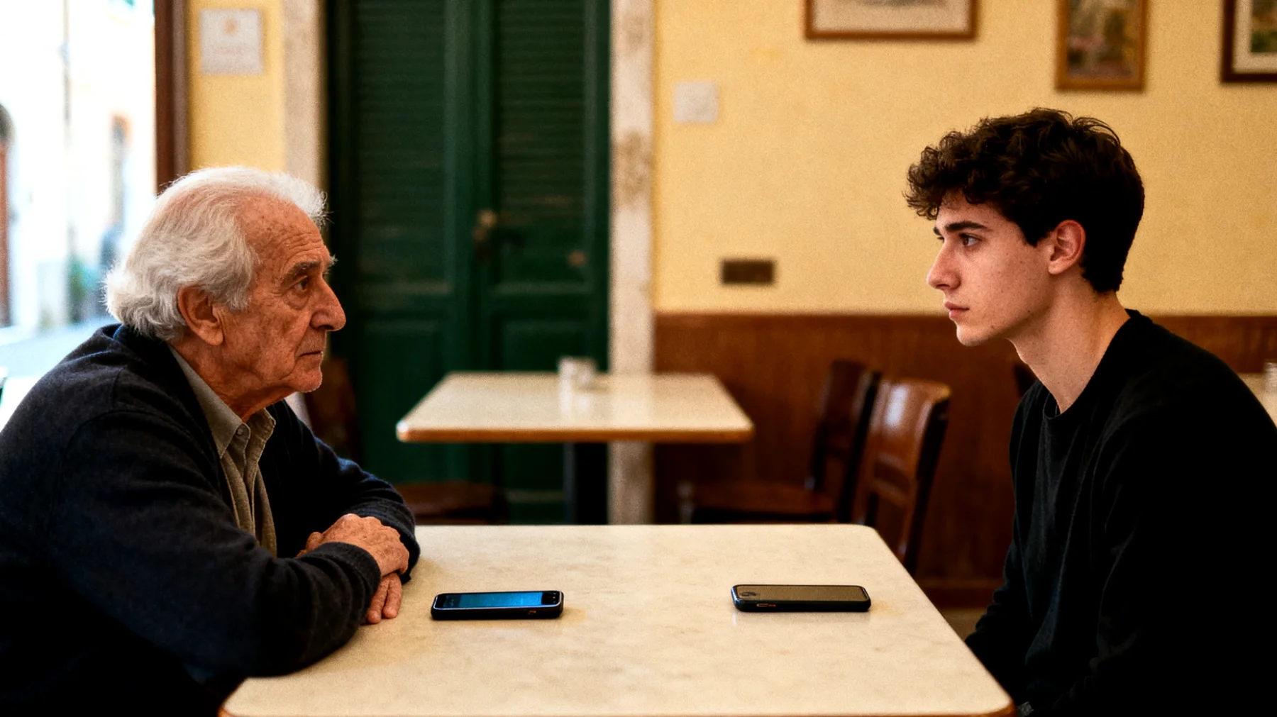 I nonni faticano a mantenere un dialogo aperto e autentico con i nipoti giovani adulti, sentendo che la comunicazione si è progressivamente svuotata di contenuto emotivo e si limita a scambi superficiali o formali, spesso ridotti a messaggi brevi sui canali digitali. I nonni percepiscono una distanza crescente e non sanno come avvicinarsi senza risultare invadenti o fuori contesto."