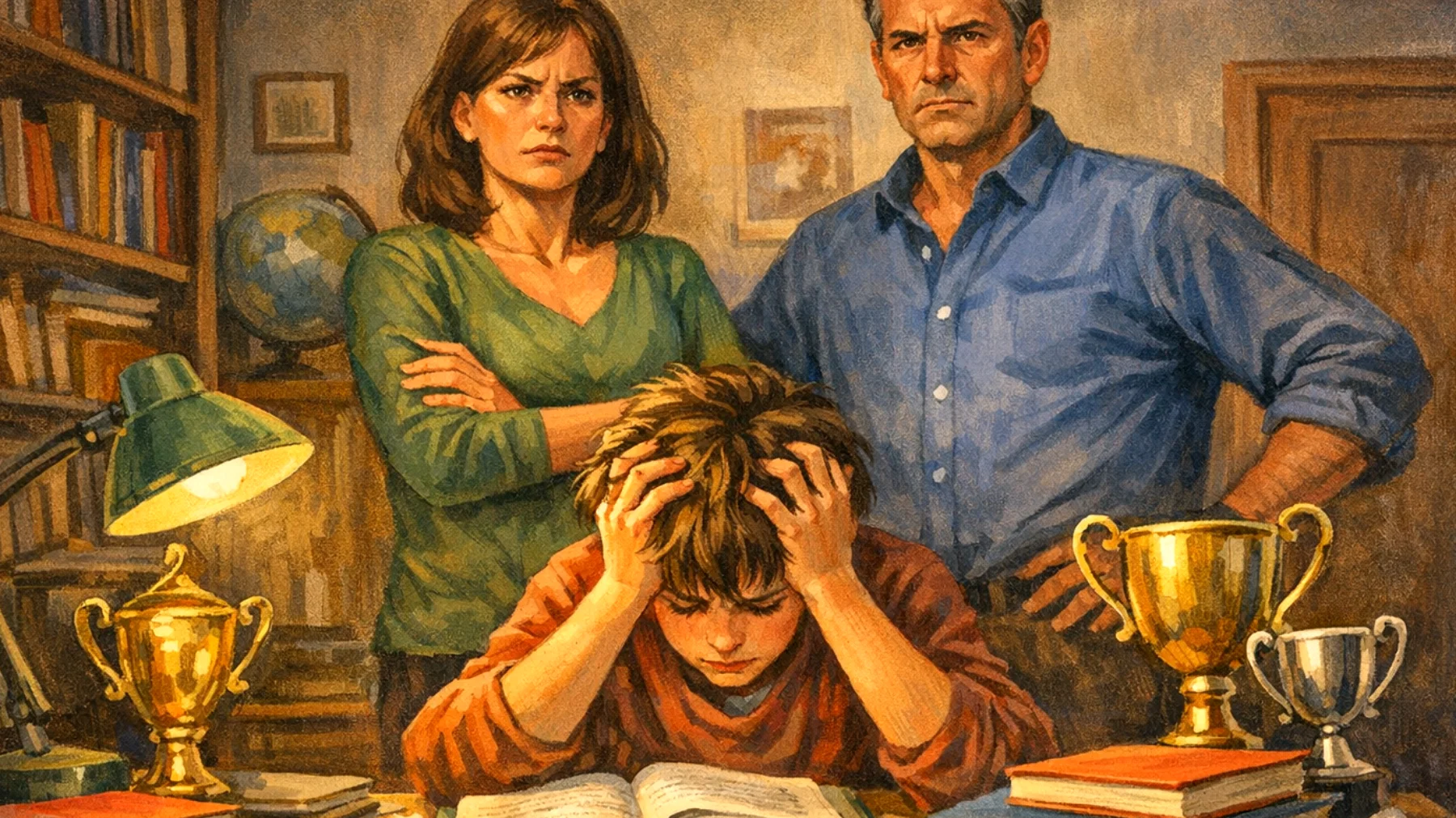 I genitori esercitano pressioni eccessive sui bambini riguardo alle performance scolastiche, alle attività sportive e alle aspettative di successo, creando stress e ansia nei più piccoli che faticano a vivere serenamente la loro infanzia"